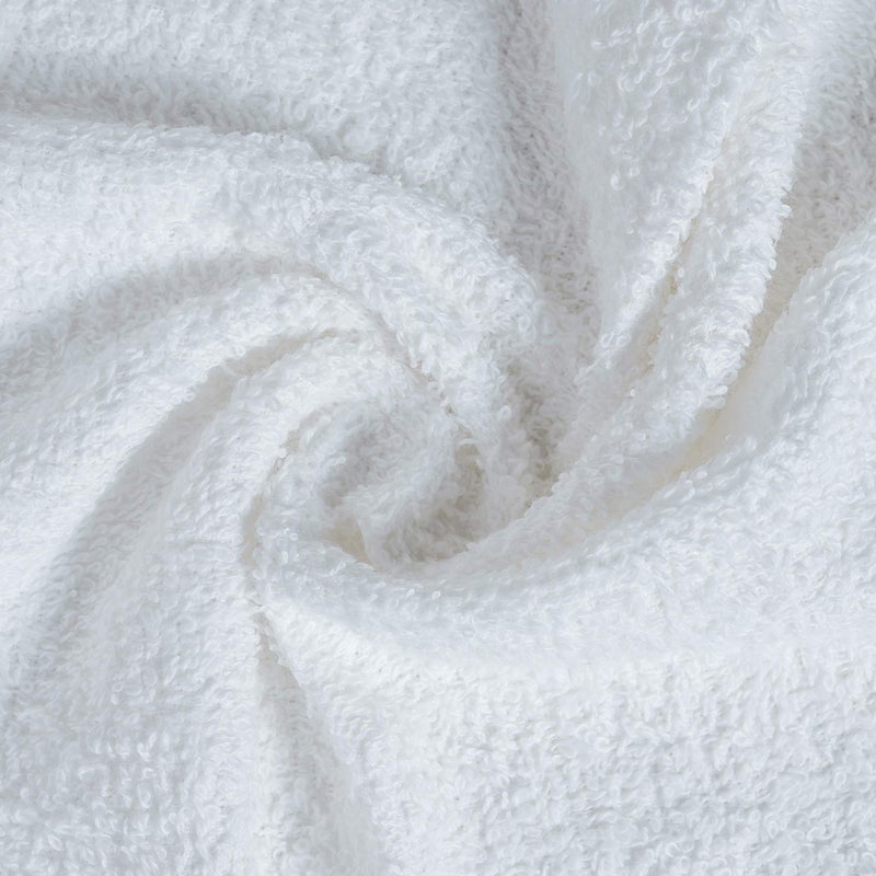 Softolle 100% Cotton Ring Spun Wash Cloths Pack of 24 (12x12 Inches)– Bulk Pack of Washcloths – Wash Cloth for Face, Highly Absorbent, Soft and Face Towels (White) - Image 3