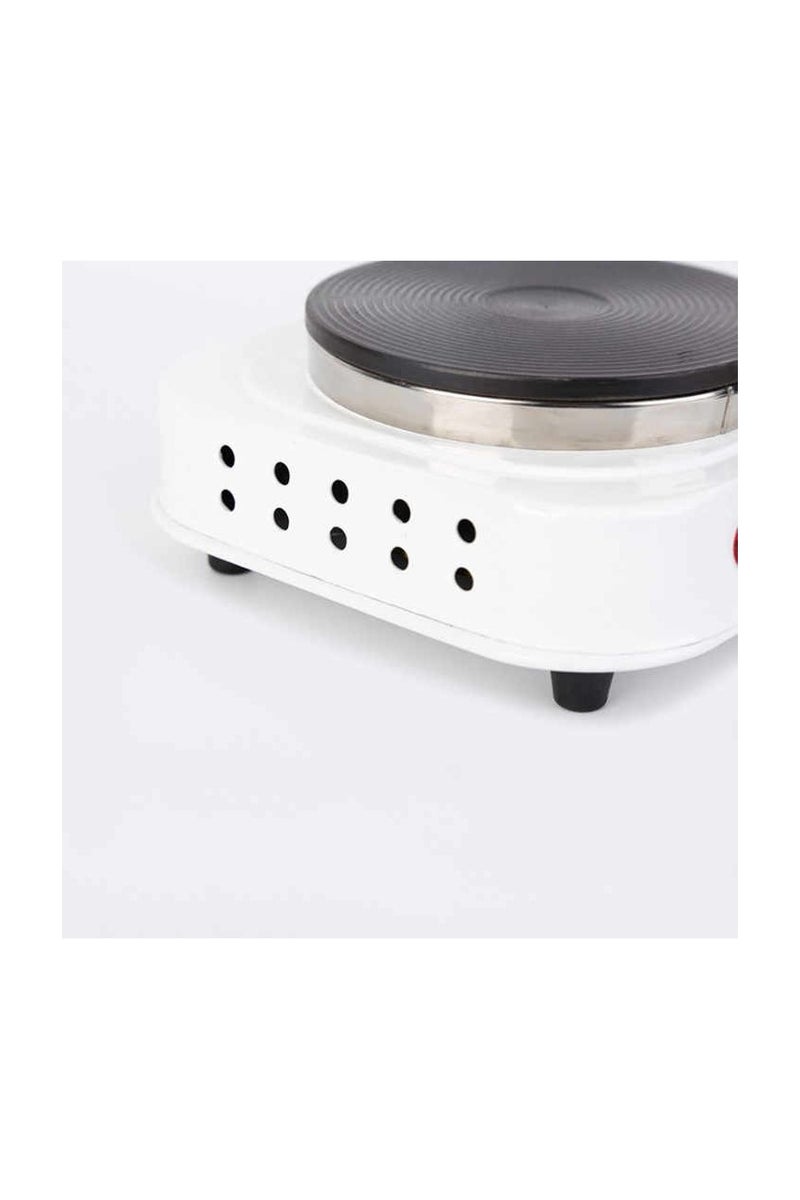 Portable kitchen Single Burner Coil Electric Stove Hot Plate cooking, 1000W, Adjustable Temperature Control, Compact Countertop Stove - Image 3