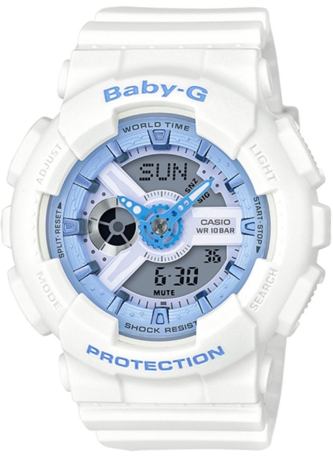CASIO BABY-G White Watch for Women BA-110BE-7A  - Image 1