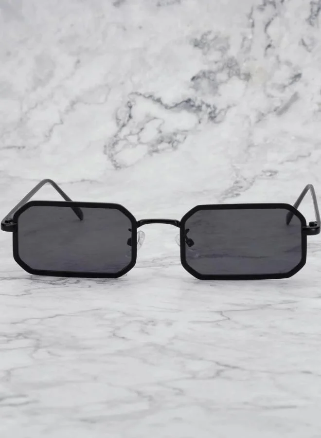  اكسبليست باوتس نظارات شمسية أنيقة للجنسين من مورفي أسود - رمادي