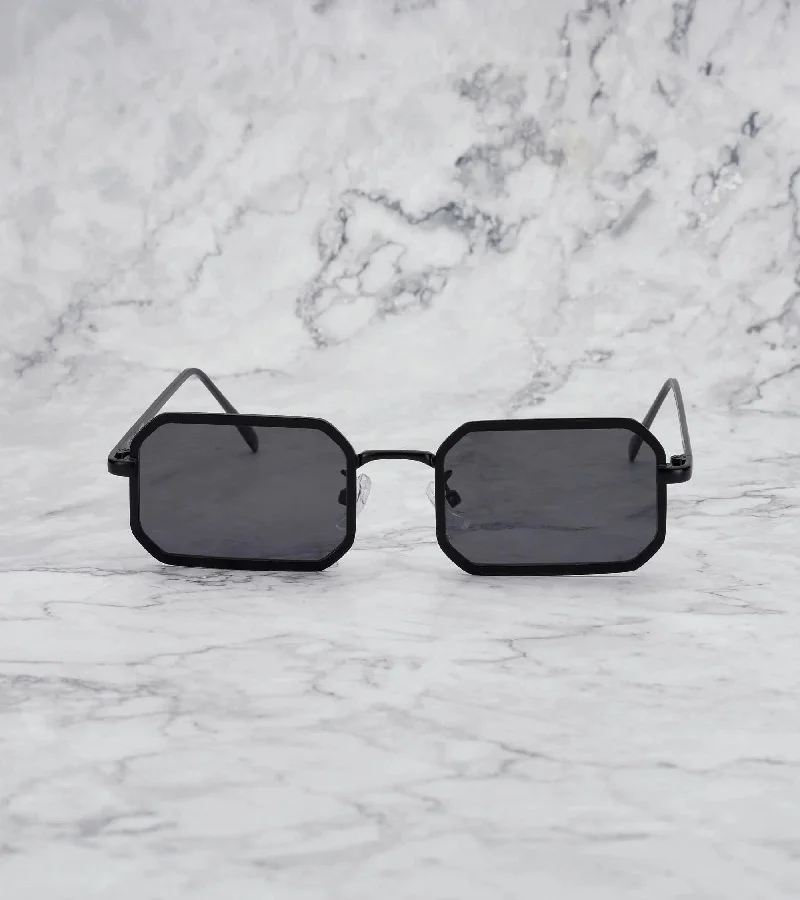 Explicit Poets Explicit Poets Unisex MURPHY Black - Gray Stylish Sunglasses, 47EP9