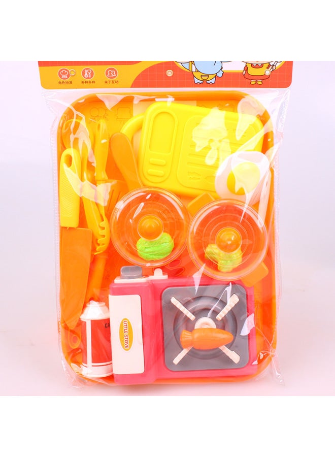 ألعاب محاكاة بلاستيكية للأطفال، مجموعة مطبخ لتقطيع الفواكه والخضروات، ألعاب مناسبة لمرحلة رياض الأطفال للأولاد والبنات