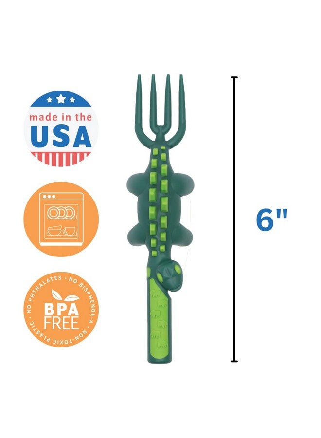 Constructive Eating - Toddler Utensils Made in USA - Silverware for Toddlers - Utensils for Kids - Constructive Eating Utensil Set - Image 2
