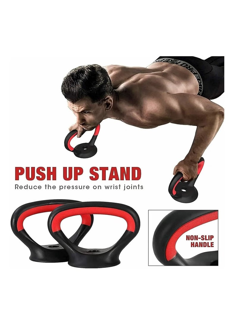 GTSOL 7-in-1 Adjustable Dumbbell Set 20kg | Convertible Barbell Kettlebell Push Up Fitness Kit | Home Gym Free Weight Strength Training Equipment - Image 4