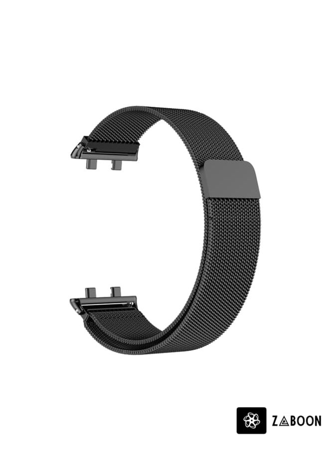 Zaboon - OPPO Watch 3 Pro Milanese Stainless Steel Metal Watch Band - Image 1