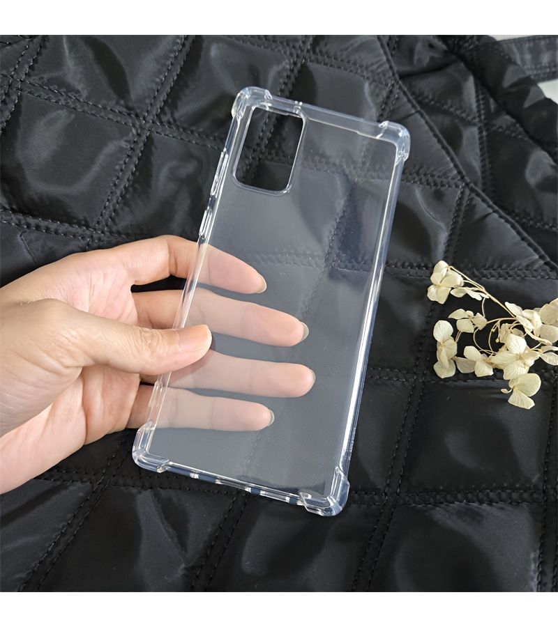 Transparent Shockproof Soft TPU Phone Case Compatible With Samsung Galaxy Note 10 Plus Galaxy Note 10 Pro Phone Cover - Image 1