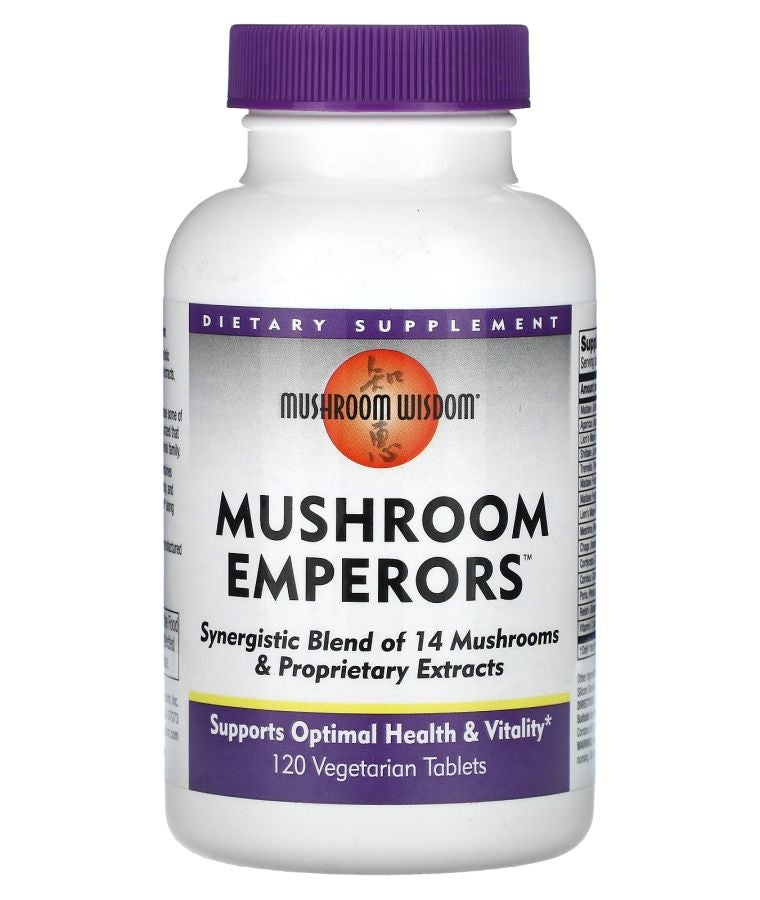 Mushroom Emperors 120 Vegetarian Tablets