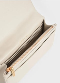 Charles & Keith Paputo Chain Handle Quilted Long Wallet  - Image 5