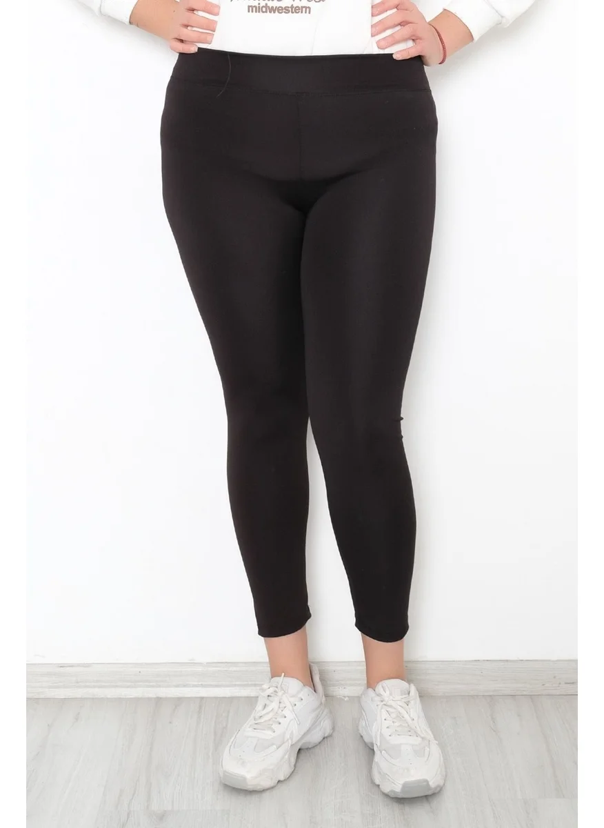 Ogefine Raised Plus Size Leggings