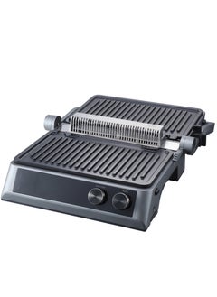 Polaris Press grill, 7 automatic programs, Thermometer probe, 180° Full Flat Grill,  4 levels of doneness, 29x25.5 cm detachable panels are dishwasher safe  - Image 5