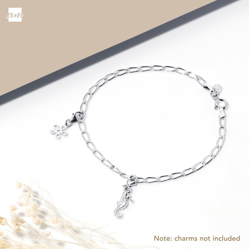 امبرتا سوار بسلسلة مطلية بالفضة الإسترليني عيار 925 - Image 4