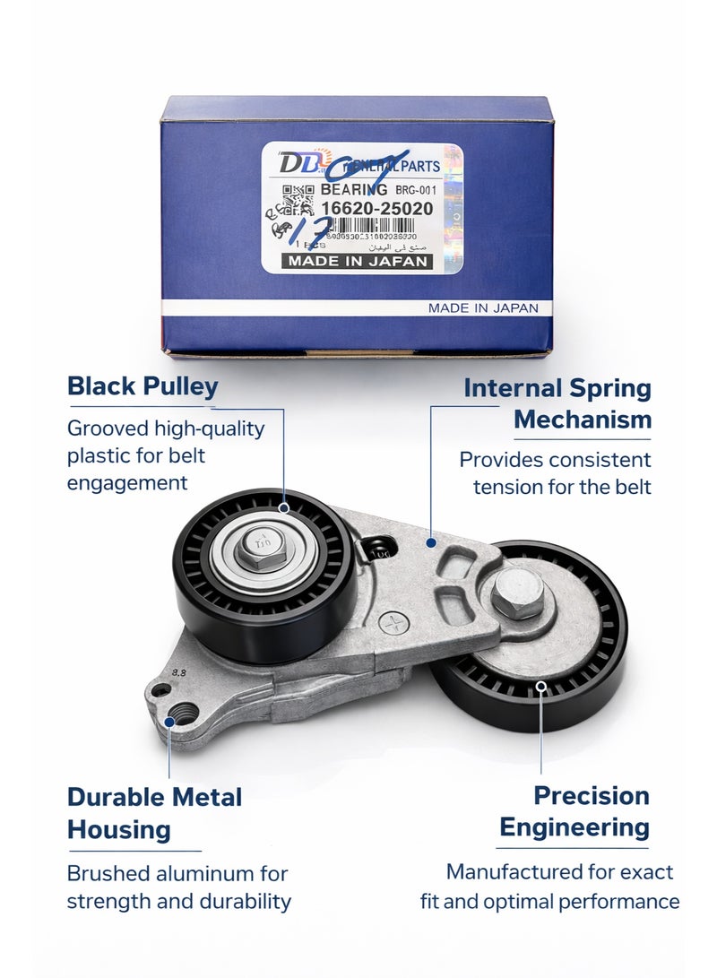 DBL Belt Tensioner 16620-25020 For Camry 2018–2023 Made In Japan - Image 5
