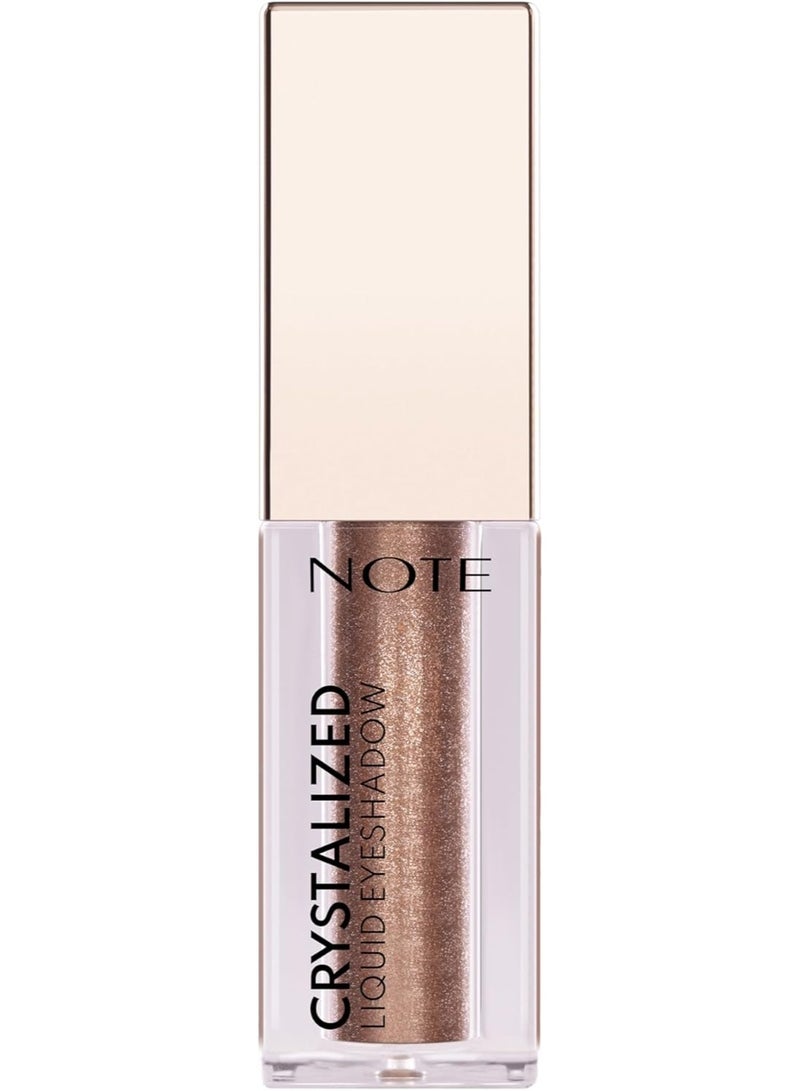 NOTE Cosmetics Note Crystalized Liquid Eyeshadow, 08 Vintage Bronze - Image 1