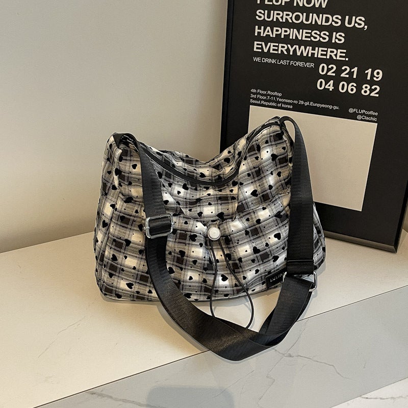 Casual Lightweight Super Tote Bag Women'S Fashionable Wave Point Shoulder Bag Fashionable All-Match Crossbody Bag - Image 2