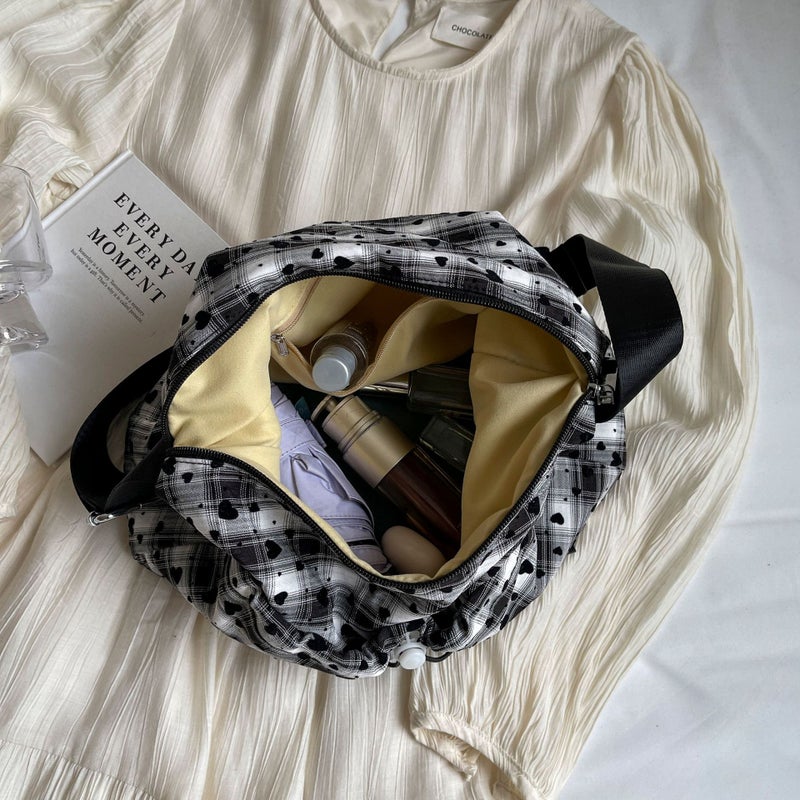 Casual Lightweight Super Tote Bag Women'S Fashionable Wave Point Shoulder Bag Fashionable All-Match Crossbody Bag - Image 5