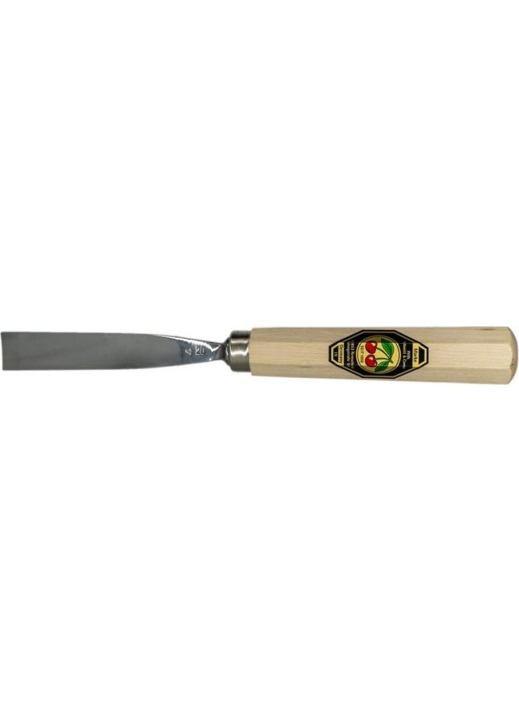 KIRSCHEN - Flat Slotted Mouth Carving Chisel Cut4 - 20MM - Image 1