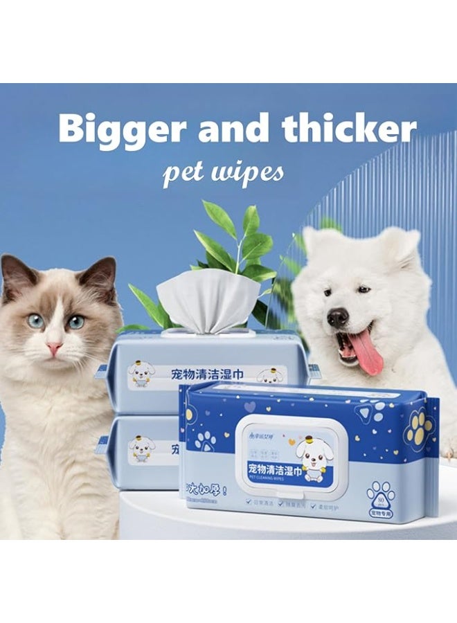 SKY-TOUCH Dog Wipes 240pcs, Pet Grooming Wipes for Dogs & Cats, for full body, eye wipes, ear wipes, Paws, & Butt Unscented (3 pack) - Image 5