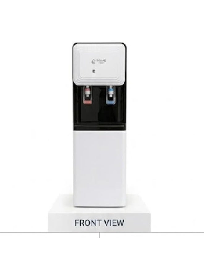PRIME TECH Hot and Cold Water Dispenser with Cabinet PT-27, 12 Liters - White and Black - Image 3