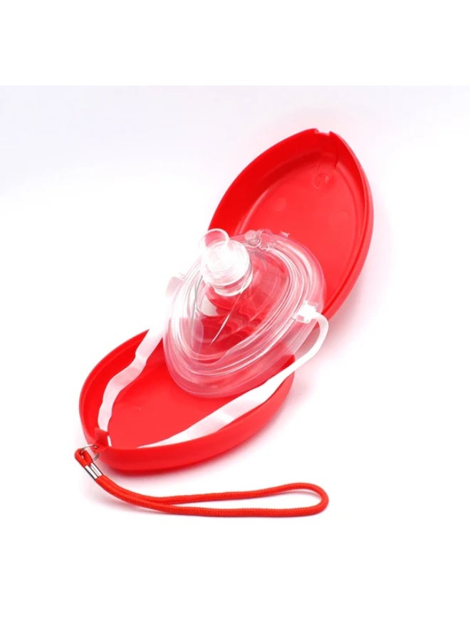 BIONEX Adult CPR Rescue Mask with One-Way Valve, Pocket Resuscitator, First Aid Emergency Breathing Mask with Hard Case - Image 4