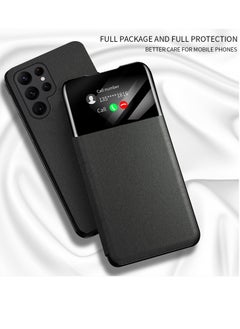CoomBe Samsung Galaxy S23 Ultra Smart View Wallet Case Black  - Image 3