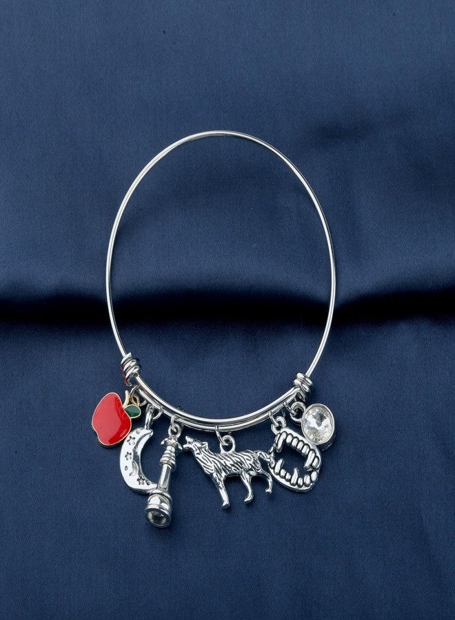 Zuo Bao Edward Bracelet Set Lover Gift Team Edward Jewelry TV Series Merchandise Gift (Apple Bracelet) - Image 5