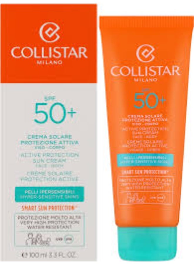 كوليستار كريم كوليستار النشط للحماية من الشمس SPF50+ للوجه والجسم 100 مل - Image 2