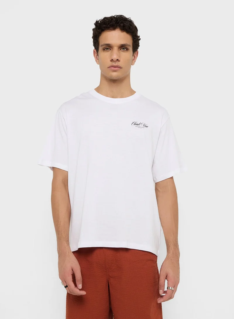 Graphic Regular Fit Crew Neck T-Shirt