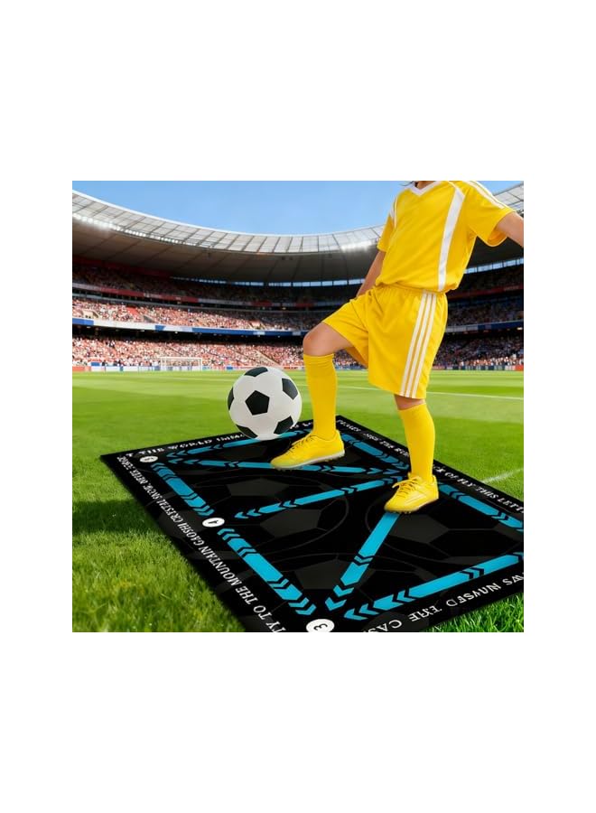 S-TOP Training Equipment,Training Mat Improve Strength,Agility and Coordination,Anti-Slip Silent Absorption Footwork Training Mat - Image 5