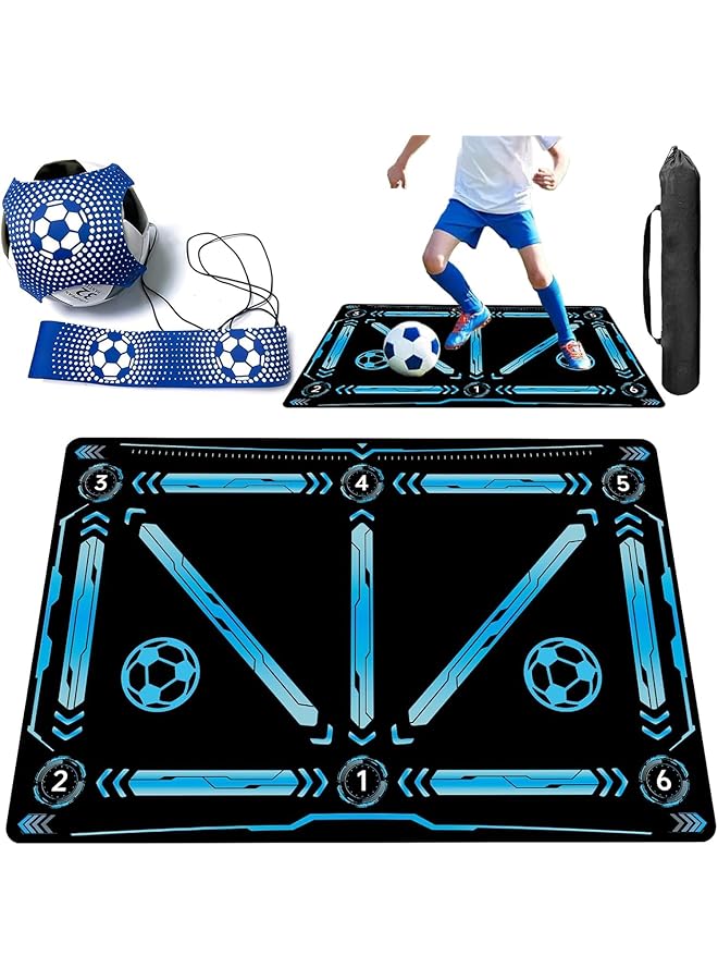 S-TOP Training Equipment,Training Mat Improve Strength,Agility and Coordination,Anti-Slip Silent Absorption Footwork Training Mat - Image 1