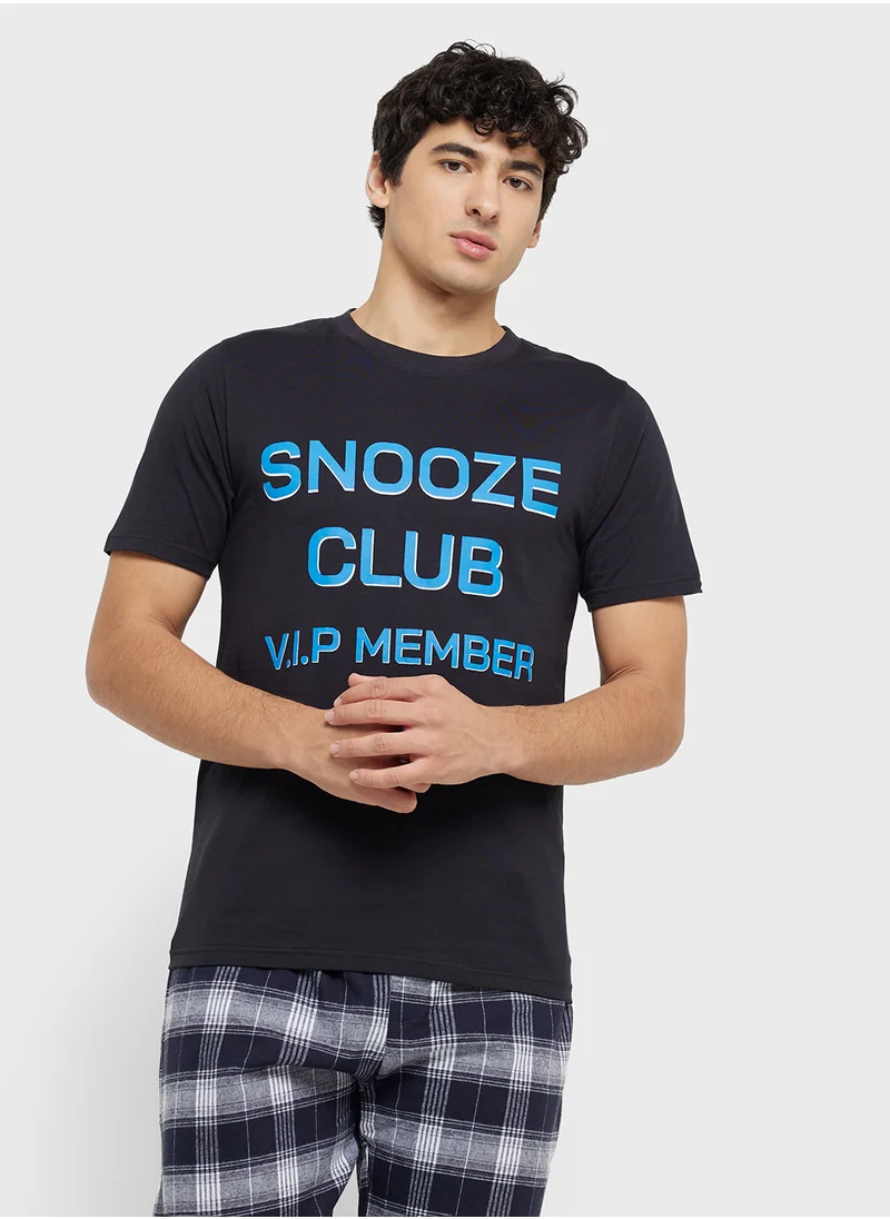 سفنتي فايف Nightwear T-Shirt & Pants Sets