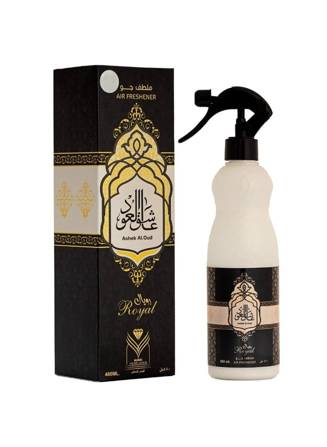الماس معطر جو - عاشق العود الملكي - ٤٨٠ مل  - Image 1