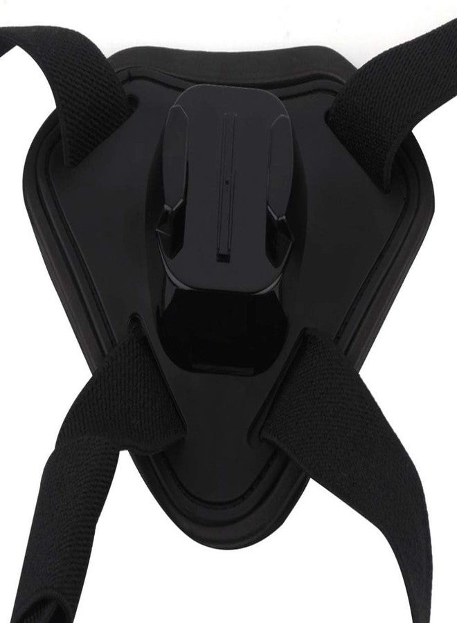 Action Pro Adjustable Dog Harness Chest and Back Mount Compatible with GoPro Hero 13/12/11/10/9/8/7/6/5/4/3+/3/SJCAM/YI/4k/EKen Action Camera,Black - Image 2