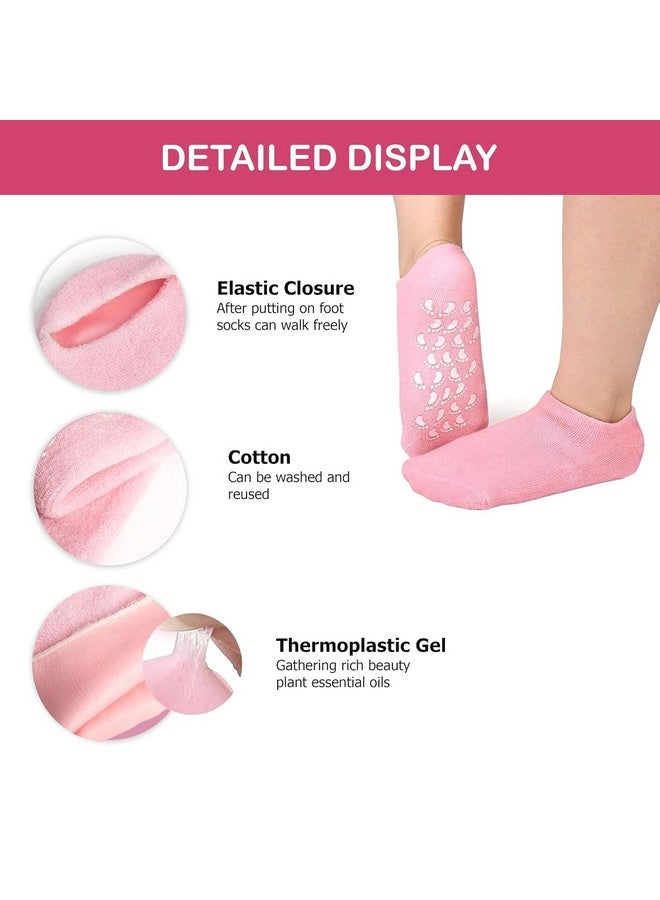 PORMONO Gel Socks for Cracked Heels, Moisturising Heel Protector with Vitamin E, 1 Pair, Unisex - Image 4