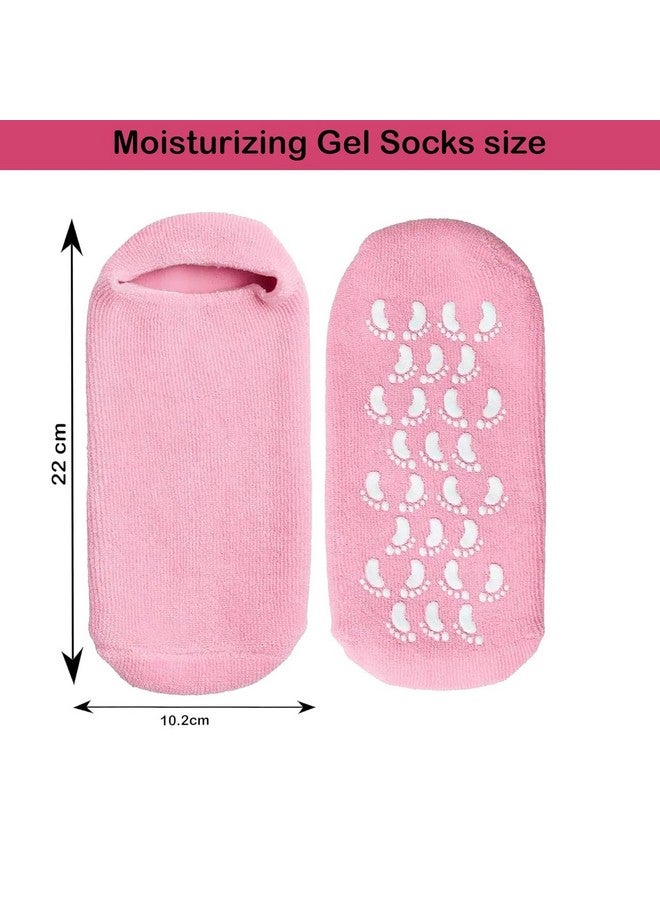 PORMONO Gel Socks for Cracked Heels, Moisturising Heel Protector with Vitamin E, 1 Pair, Unisex - Image 2