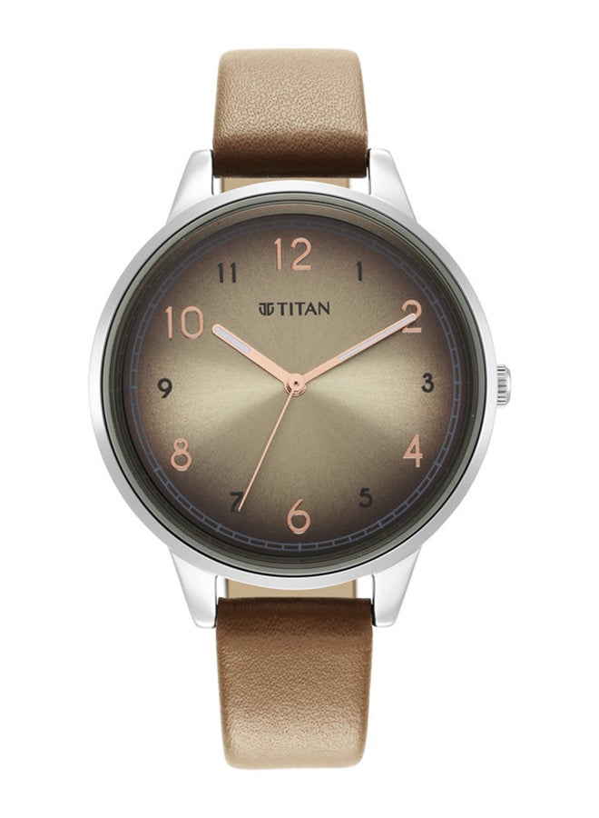 TITAN Leather Analog Wrist Watch 2648SL06 - Image 2