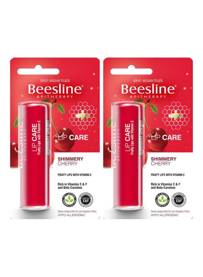 Beesline Pack Of 2 Lip Care Balm White 8grams - Image 1