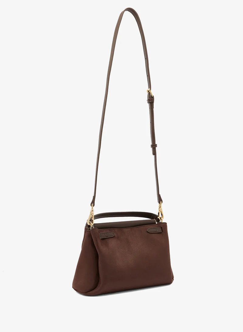 JW PEI Carmen Faux Suede Top Handle Bag