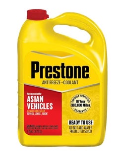 Prestone Prestone Antifreeze/Coolant Toyota Vehicles – Red 50/50 Prediluted, 3.78L (1 Gallon) – Ready to Use, Long Life Formula  - Image 1