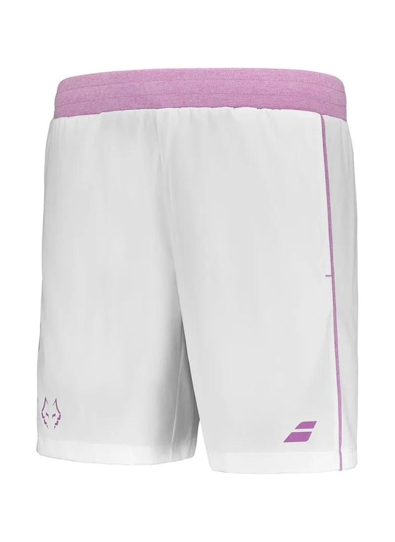 بابولات Babolat Padel Short Lebron-6Ms25061-1000, Color - White, (French Brand)