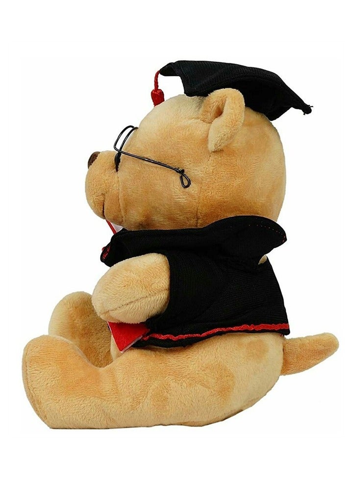 Stuffed Soft Toys Cute Student Teddy Bear for Kids, Brown  - Image 2