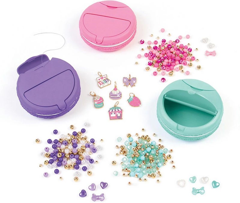Make It Real DIY Macaron Bracelet Maker Kit (395 Pieces) - Image 2