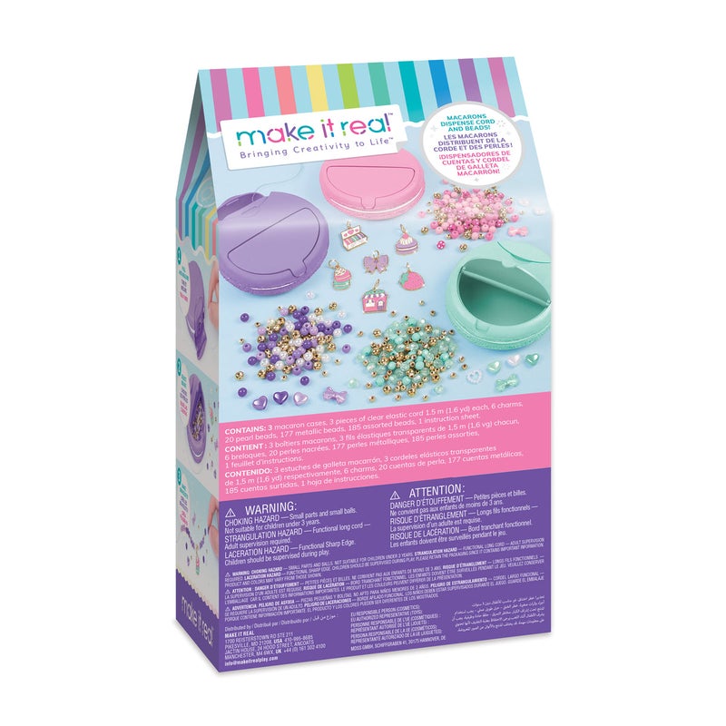 Make It Real DIY Macaron Bracelet Maker Kit (395 Pieces) - Image 4