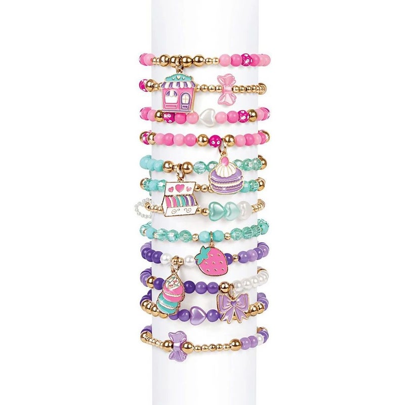 Make It Real DIY Macaron Bracelet Maker Kit (395 Pieces) - Image 3