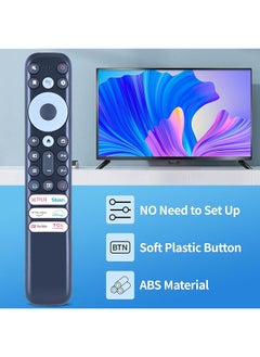 erorex Rc902V Far3 Rc902V Far1 Universal Remote Control Applicable For Tcl Mini Led Qled 4K Uhd Smart Tv 75R646 65R646 55R646 75S546 65S546 55S546 50S546 43S446 50S446 55S446 65S446 75S446 85S446  - Image 5