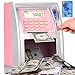BKstar Kids Talking ATM Piggy Bank for Real Money with Dual Debit Cards PowerOff Memory AutoOpening Drawer Onekey Shutdown Bill Feeder Coin Recognition Balance Calculator Machine - Image 2
