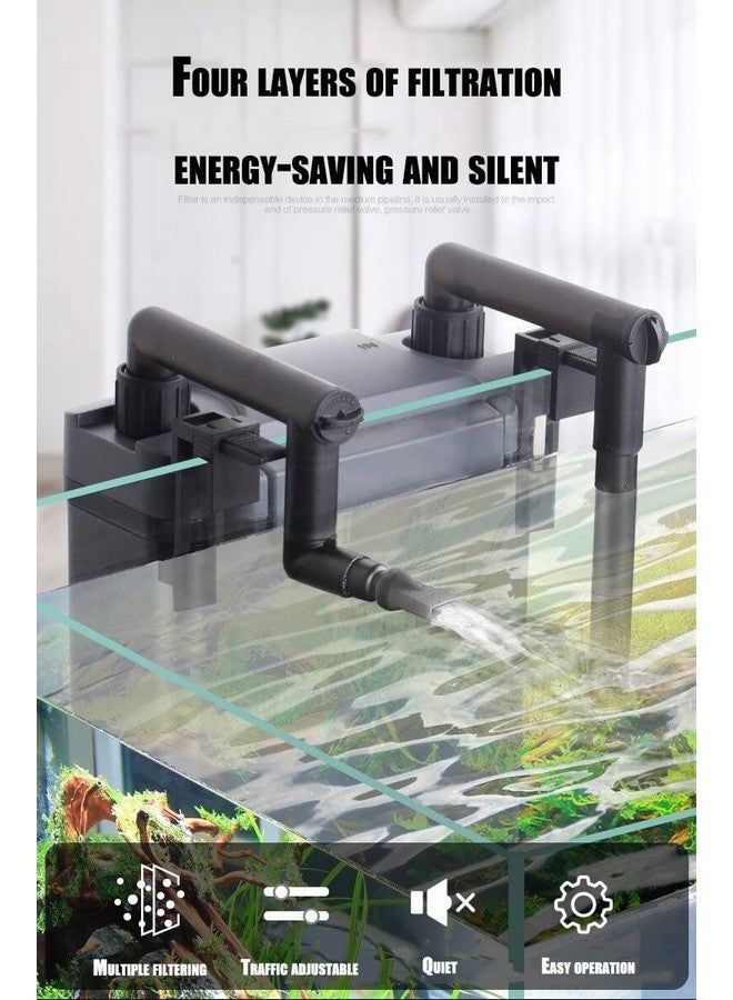 VAYINATO Sunsun Hbl Series Hang On Back Cannister Filter For Aquarium Fish Tank(Hbl-801 6W 500L/H Suitable For 20-40 Cm Tank) By Pezlifeworld - Image 2
