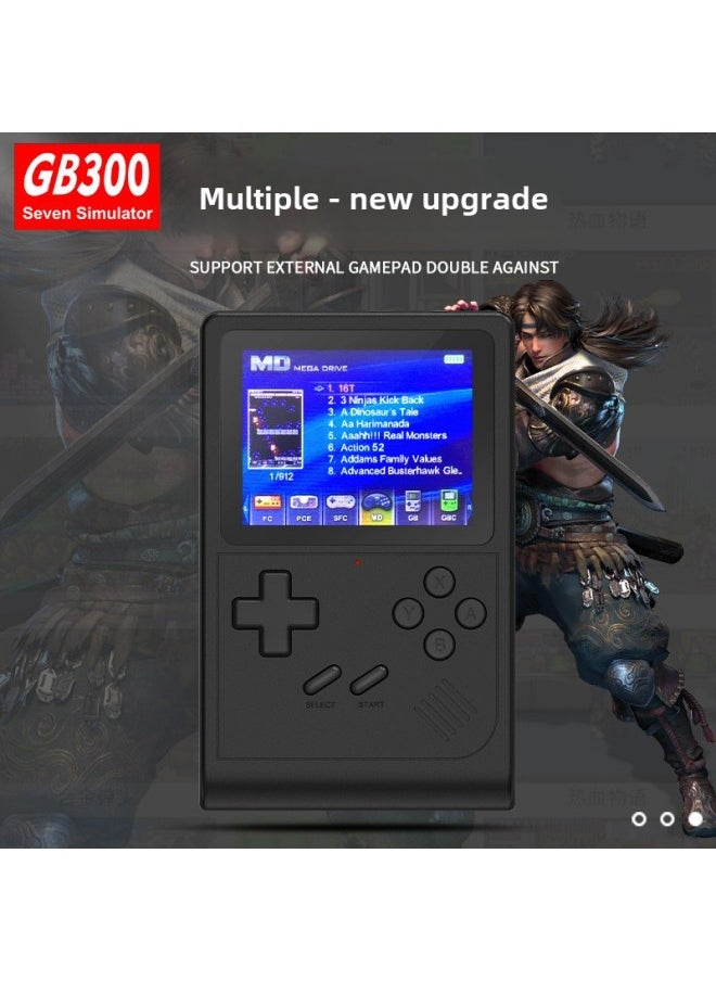 Handheld Game Machine GB300 HD 6000 Game Portable Retro Nostalgic Arcade Cheap Handheld-Model:Red