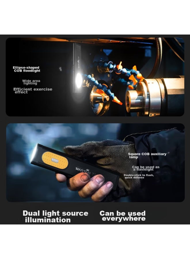 Warsun T7 Multifunctional Work Light, Auto Repair Emergency Repair Light, Ultra-Bright Led, Strong Magnetic, Rechargeable, Outdoor Flashlight - Image 5