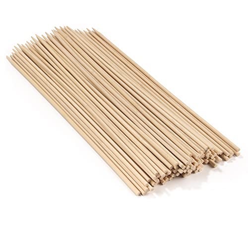 BambooMN BambooMN  5mm SemiPoint Multipurpose Tornado Potato Bamboo Skewers  175 44cm  1000 Pieces 