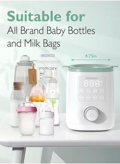 Momcozy Bottle Warmer, 9-in-1 Baby Bottle Warmer with Night Light, Accurate Temperature to Preserve Fullest Nutrients in Breast Milk, Bottle Warmers for All Bottles with Breastmilk or Formula  - Image 5